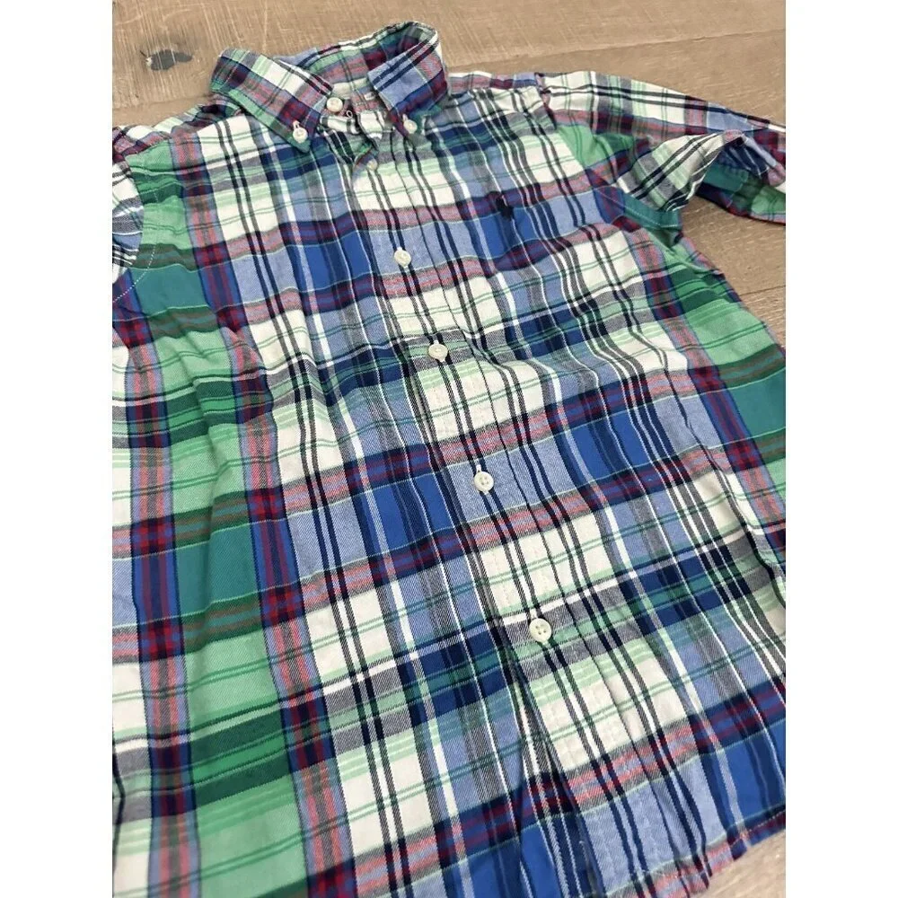 Ralph Lauren Plaid Button Up Shirt